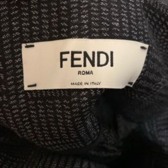 Fendi Prince of Wales wide-leg trousers - Picture 5 of 9